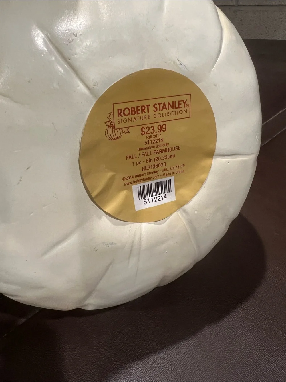 Robert Stanley Signature Collection Give Thanks Pumpkin Pig Ceramic Figurine